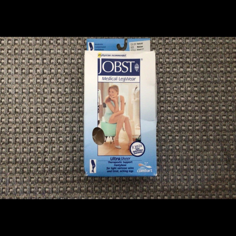 JOBST Medical LegWear Pantyhose 15-20 mmHg Moderate M Close-Toe 1 NEW
